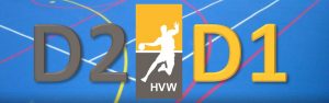 Oefenwedstrijd HVW D2 - HVW D1 @ Sporthal de Hoepel